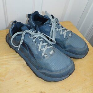 Altra Lone Peak 6 Trail Running Shoes AL0A548E446 Womens Size 8.5 Blue Hiking
